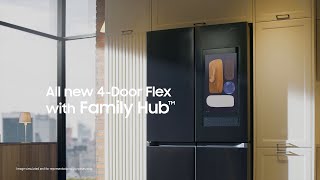 4Door Flex™ Refrigerator with Family Hub™  Samsung [upl. by Leasia515]