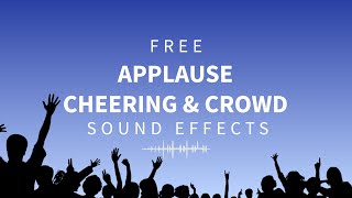 FREE Applause Cheering Crowd Effects [upl. by Glen]