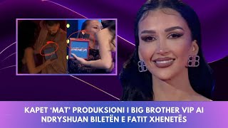 Kapet ‘mat’ produksioni i Big Brother Vip a i ndryshuan biletën e fatit Xhenetës [upl. by Olette]