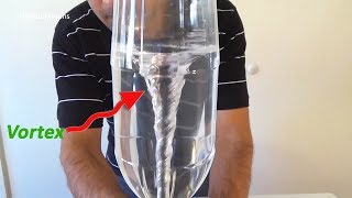 Create Vortex inside of a Bottle  Amazing Science Experiment [upl. by Assenyl789]