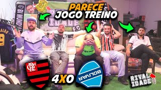 React Flamengo 4x0 Bolivar  Melhores momentos  Gols  Libertadores [upl. by Kiker704]