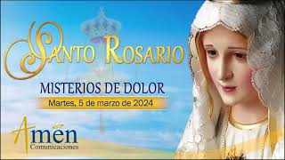 Santo Rosario en Audio l Misterios de Dolor l Amen Comunicaciones [upl. by Sivolc607]