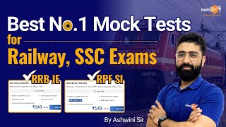 Railway Exams 2024 Best Mock Test for RRB JE RPF SI – Just at ₹143  Mock Test [upl. by Anyale]