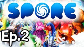 SPORE  Ep2 quot CYANSAURUS REX quot [upl. by Samoht714]