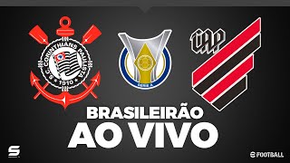 CORINTHIANS X ATHLETICOPR AO VIVO AO VIVO COM IMAGEM JOGO DE HOJE ASSISTA AGORA PES 2021 [upl. by Suriaj]