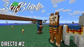 MINECRAFT SKYBLOCK 114 Directo 2  Las montañas invertidas [upl. by Dorelia]