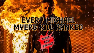 Every Michael Myers Kill Ranked [upl. by Efal]