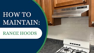 How To Clean A Range Hood [upl. by Noivaz]