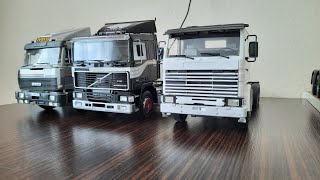 italeri scania 142h 124 work part 1 [upl. by Rolecnahc]