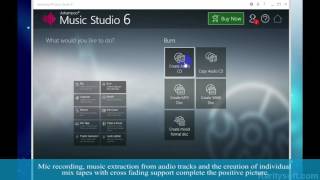 How to create edit design and produce your own music  Ashampoo Music Studio 6 [upl. by Einnal]