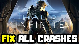 FIX Halo Infinite Crashing Not Launching Freezing amp Black Screen [upl. by Naesyar196]