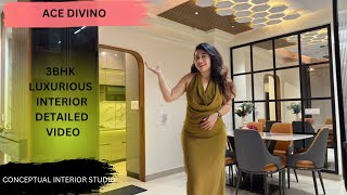 HAR GHAR KUCH KEHTA HAI  EPISODE 07 quot ACE DIVINOquot 3BHK HOME TOUR NOIDA EXTENSION INTERIORS [upl. by Polad]