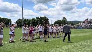 Springville’s girls celebrate 2024 state soccer championship [upl. by Zetes]