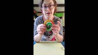 How to make Spiral Dread Ties that are like Spiralocks [upl. by Domela]