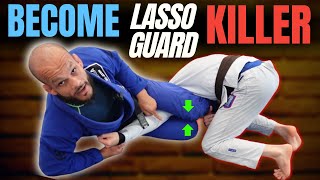 3 Essential ATTACKS From LASSO GUARD  Techniques for EVERYONE [upl. by Eiraminot]