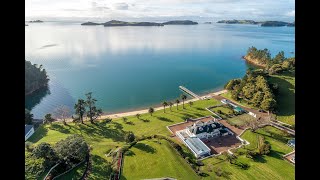 306 Cowes Bay Road  PIKAU Waiheke Island Auckland [upl. by Nonnaer13]