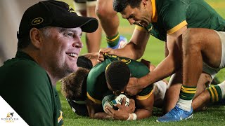 Rassie Erasmus reacts to Springboks tight win vs All Blacks  South Africa Press Conference [upl. by Nirtiak]