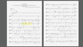 Let It Go Frozen  Sheet music  Partition [upl. by Akinahc559]