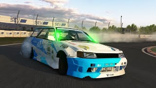 Assetto Corsa Subaru Legacy Wagon BHSTeam at Tsukuba Circuit Full [upl. by Landre577]