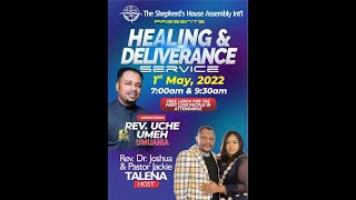 HEALING AND DELIVERANCE SERVICE BY APOSTLE JOSHUA TALENA AND UCHE UMEH 01052022 [upl. by Irakab]