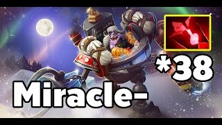 Dota2 Miracle Pro Timbersaw BloodStone 38 Stack [upl. by Gino290]