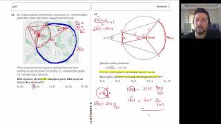 ACİL AYT DENEME 3 GEOMETRİ ÇÖZÜMLERİ [upl. by Ylaek]