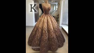 Wow😱😱 beautiful princess gown 😍short trending dress [upl. by Radferd]