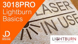 3018 PRO  Getting started with Lightburn [upl. by Yv314]