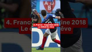 Ton moment préféré  L’équipe de France contre l’Argentine le Brésil l’Allemagne l’Italie france [upl. by Sillyrama]