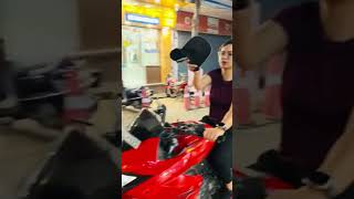 Hero Xtreme 200s  Agar Bund Hojayegi Meri Ankhein bikeridergirl rider shorts shortsviral [upl. by Trevorr379]