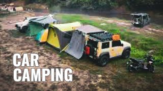 Car Camping by the cascades  Suzuki Jimny JB74  005 [upl. by Ellocin]