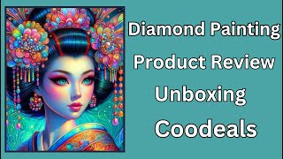 Diamond Painting  Product Review  CooDeals  Diamond Art  Budget Friendly Crafts [upl. by Krystalle932]