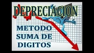 Depreciación por el Método de Suma de Dígitos [upl. by Hendrik]