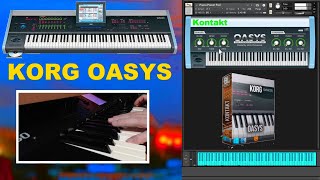 Korg OASYS Kontakt  Studio Demo Sound  Midi Korg M50 [upl. by Paolo915]