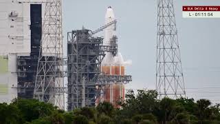 Scrub replay The flight of the final Delta 4 Heavy rocket [upl. by Llieno]