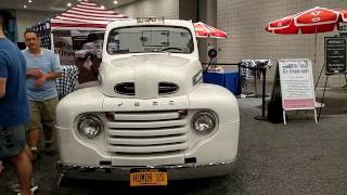 1949 FORD F1 GOOD HUMOR ICE CREAM TRUCK  NEW YORK INTERNATIONAL AUTO SHOW [upl. by Orsola]