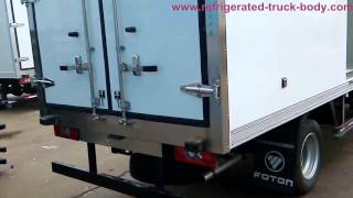 insulated truck bodies refrigerated truck body [upl. by Giltzow]