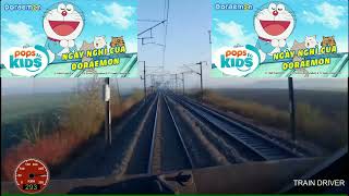 CAB RIDE 4K PARIS NORD LILLE FLANDRES TGV RÉSEAU CREATE BY traindriver [upl. by Oluap306]