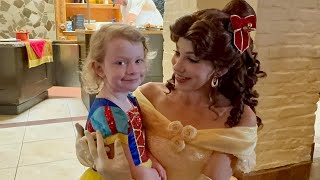 Meeting Belle at Akershus Royal Banquet Hall [upl. by Curnin]