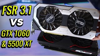 Testing FSR 31 on a GTX 1060 and RX 5500 XT [upl. by Ynafets]