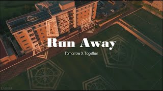 TXT  Run Away 9와 4분의 3 승강장에서 너를 기다려 English Lyrics [upl. by Freud]