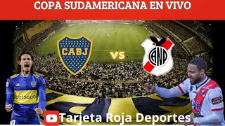 BOCA VS NACIONAL POTOSI EN VIVO COPA SUDAMERICANA PARTIDAZO [upl. by Alexina]