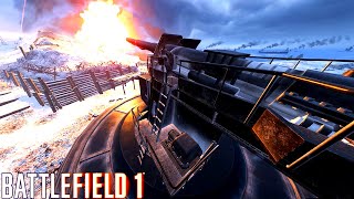 【BF1】超大型砲 quot 305／52 O沿岸砲 quotで敵戦艦を破壊する【BATTLEFIELD 1 実況】 [upl. by Aneehsak434]