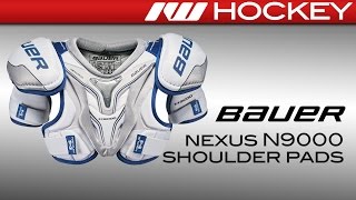 Bauer Nexus N9000 Shoulder Pads Review [upl. by Graubert]