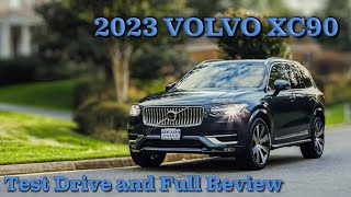 2023 Volvo XC90 Test Drive amp Full Review [upl. by Aliuqahs195]