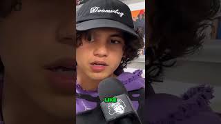 Dominic Fike was SAVED by a STRANGER dominicfike interview funny [upl. by Natfa]