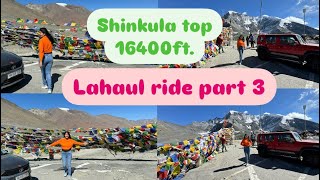 we are going to top of the hill shinkula top 16400ft ride [upl. by Anh]