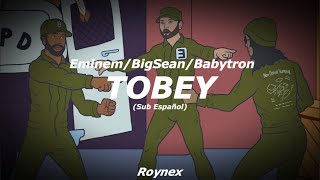 Eminem  Tobey Sub Español Ft Big Sean amp BabyTron [upl. by Odnalo]