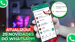 🥳29 NOVIDADES que CHEGARAM em 2023 no WhatsApp  Você Precisa Conhecer [upl. by Anear]