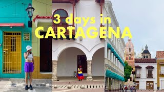 3DAY CARTAGENA COLOMBIA Travel Vlog 🇨🇴 July 2022  what to eat see and do with PRICES💲 [upl. by Erin127]